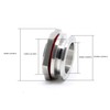 QiiMii Stainless Steel 304 Bulkhead Compression Fitting 1.5" Tri Clamp