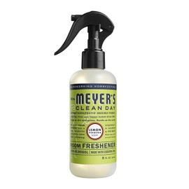 MRS. MEYER'S CLEAN DAY Room Freshener Spray, Lemon Verbena Scent, Instant & Refreshing Fragrance Made with Essential Oils, 8 fl oz Spray Bottle (Pack of 1)