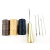 Becho 5 Needles Hand Stitching Kit Copper Handle Sewing Awl