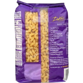DaVinci Signature, Elbow Macaroni, 16 Ounce Resealable Bags (Pack of 12)
