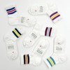 Health Knit Washi Quarter Socks, Made in Japan, 8012 White