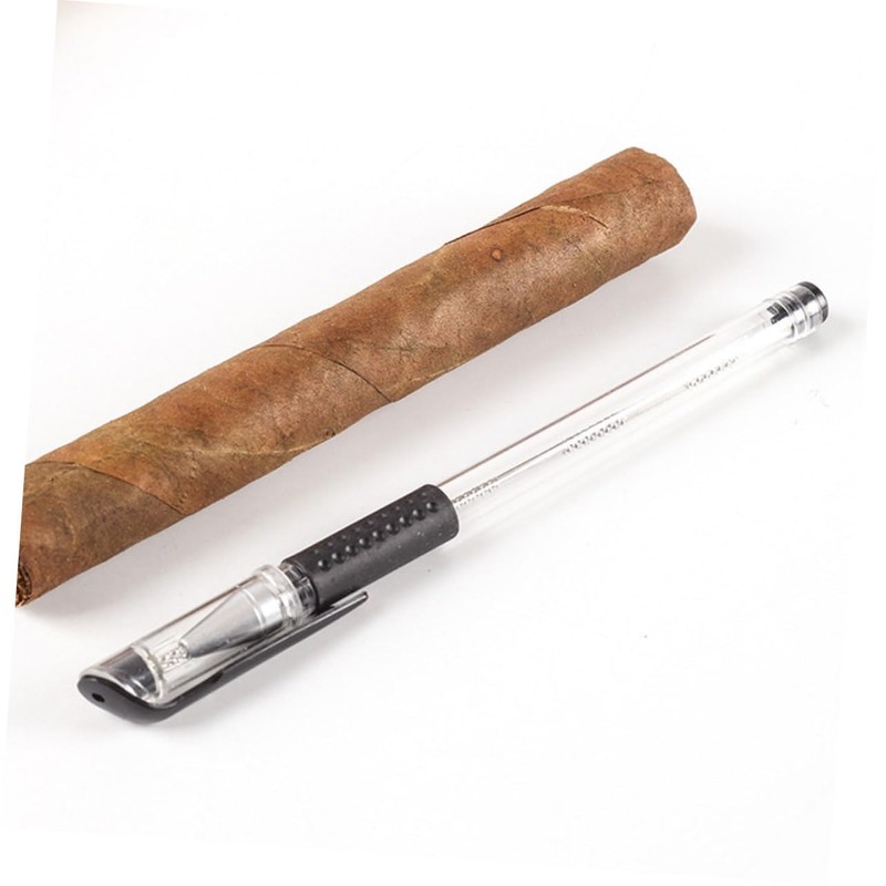 Healvian 5pcs Cigar Draw Tool Copper Cigar Punch for Improved