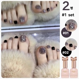 [JD Sky] Gel nail art 2 bottles 1 set, 1 set, #1 set / [ 제이디 스카이 ] 젤네일아트 2병 1set, 1세트, #1 set