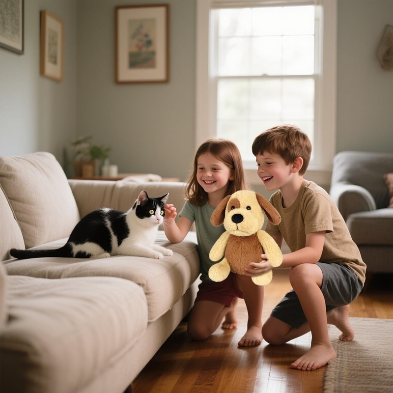 SuzziPals Heatable & Coolable Beagle Dog Stuffed Animals, Heating Pad