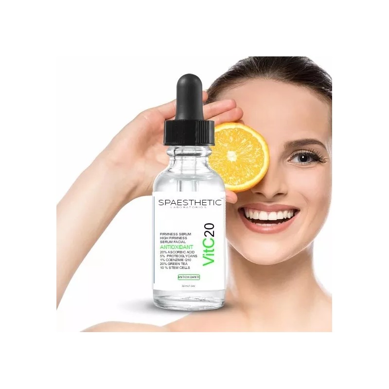 Spaesthetic Ácido Glicólico Al 30%, Neutra + Vitamina C Al
