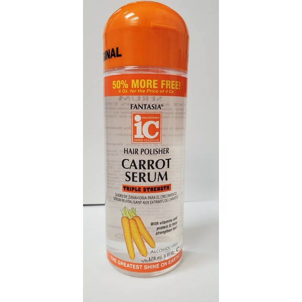 Fantasia Ic Hair Polisher Carrot Serum TRIPLE STRENGHT