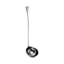 Wenkoni Soup Ladle,Large Gravy Ladle,Heavy Duty Ladle, 18/10 Stainless Steel 11-Inch Kitchen Cooking Gravy Ladle for Serving Ladle (1Pack).
