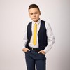 Ladeheid TKM Children's Tie for Boys - Elegant Matte Look,