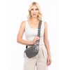 Tamaris TAS Alessia 30817 Women's Shoulder Bag Plain, Dark silver,