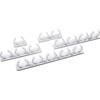 Spice rack without drilling clips, spice organiser for gluing, 6