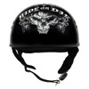 Milwaukee Leather Hot Leathers HLD1016 'Ride or Die' Gloss Black