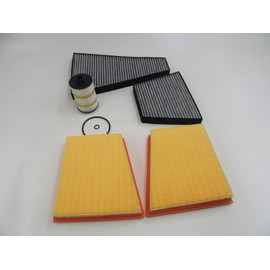 Replacement parts for Bentley Gt Gtc Flying Spur V8 oil air & cabin polen filters service kit #730