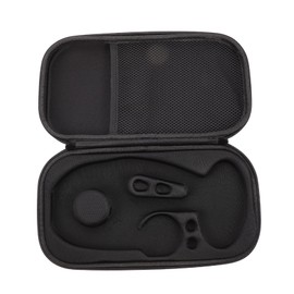 IWOWHERO 1Pc Portable Stethoscope Carrying Bag with Mesh Pocket Stethoscope Organizer for Nurse Accessories Black Multi Functional Storage Pouch