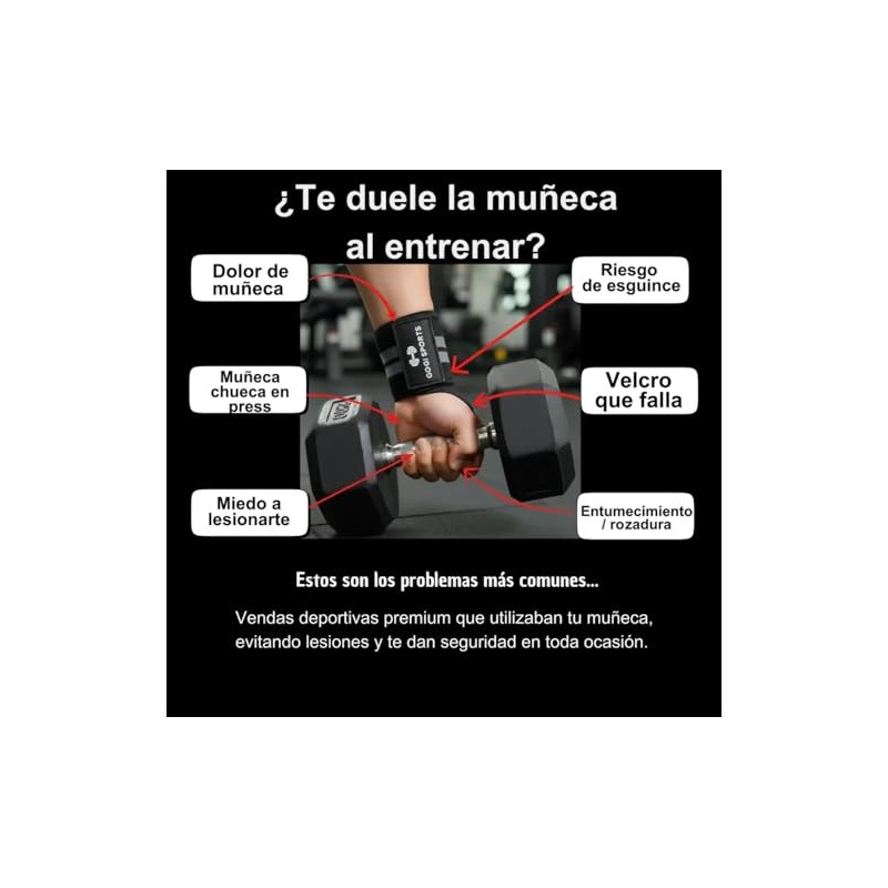 Kit Vendas Para Rodilla Knee Wraps + Coderas +muñequeras Gym