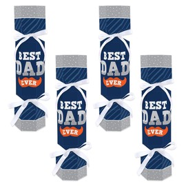 Big Dot of Happiness Happy Father's Day - No Snap We Love Dad Party Table Favors - DIY Cracker Boxes - Set of 12