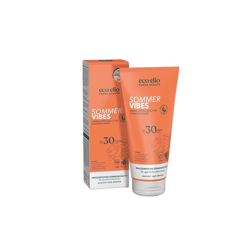 eco elio SPF 30 Sustainable Sun Cream 200 ml "Summer