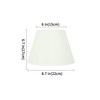 Dulee Simple Table Lampshade, Φ 6.3-12", Bedside Lamp Shade, Wall