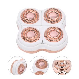 Replacement Razor Head for Flawless Electric Leg Razor | Replacement Head with 4 Blades for Finishing Touch Flawless Hair Remover - Rose Gold