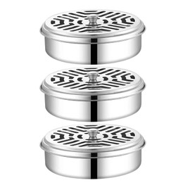 YANXIO 3 Piece Mosquito Trap Incense Holder Set, Mosquito Trap Incense Coil, Portable, Portable, Outdoor (3)