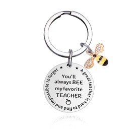 JOPLY Thank You Teacher Gifts Keyring Teacher Appreciation Keychain Teacher Keychain For Men Women From Students Teachers Day Gift Thanksgiving Day Teacher Birthday Gift Graduation Season