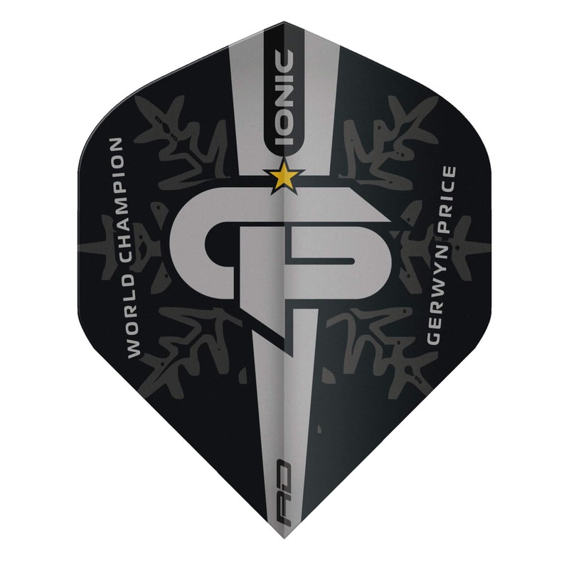 Gerwyn Price Iceman World Champion Siler Logo Edition Dart Flights