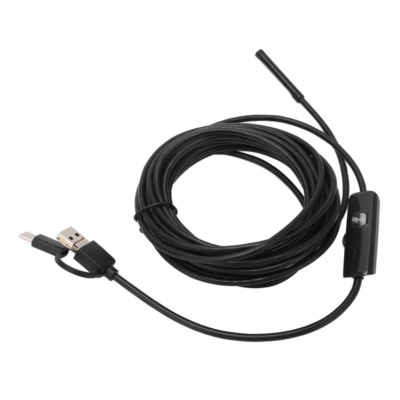 Endoscope 5.5mm 3 in 1 USB Borescope Camera IP67 Waterproof