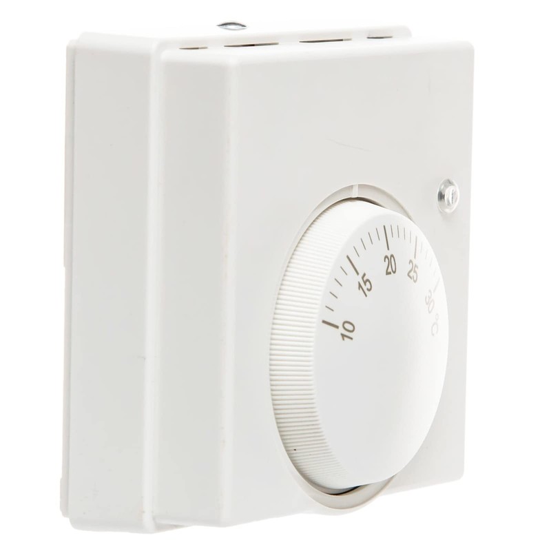 SPARES2GO Mains Room Thermostat for Combi Boilers Temperature Switch Dial