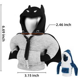 ZEPIQOR Gear Lever Hoodie, Pack of 2 Gear Lever Hoodie, Car Gear Knob Cover, Car Gear Knob Cover, Car Gear Knob Cover for Car Gear Lever Decoration Accessories, 15 x 13 cm