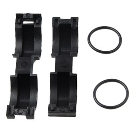 1 Pair Heating Matrix Core Pipe Gaskets and Clips Heat Air Cond Internal Clip Compatible with Ford C-Max Focus Mk2 Mk3 Kuga Mk1 Heat Air Cond Internal Clip 1454337 1342708