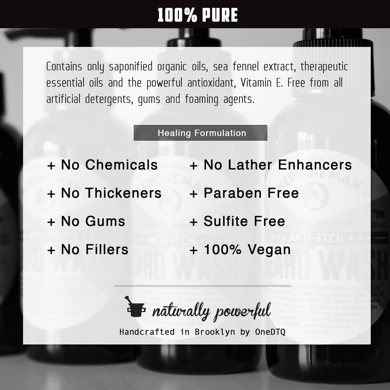 Anti- Itch Beard Wash 120ml