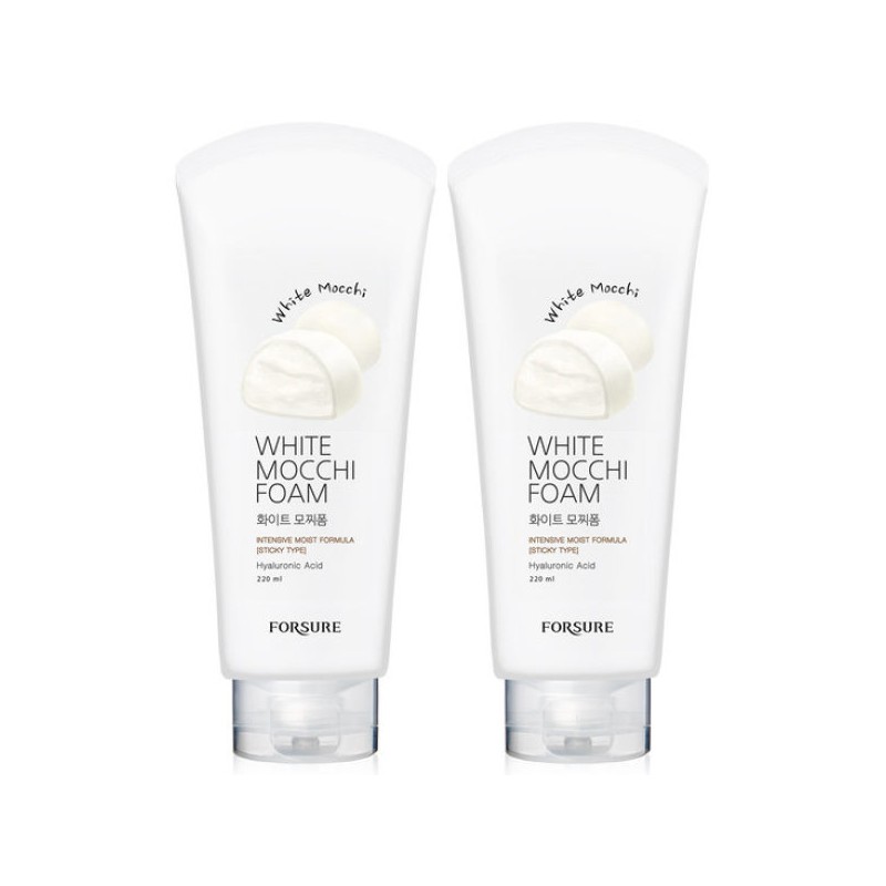 포슈어 화이트/블랙 모찌 클렌징폼 2종 220ml 2개 택1 Poshure White/Black