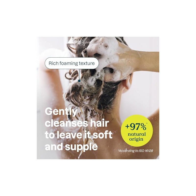 ATTITUDE Sensitive Skin, Hypoallergenic Soothing & Calming Shampoo, Chamomile, 16