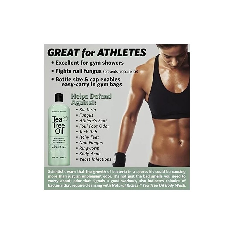 - Antifúngico Aceite De Árbol De Té De Menta Y