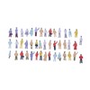 New 300Pcs Painted Model Train People Figures Scale N (1