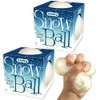 Schylling Snow Ball (NeeDoh) Crunchy, Squishy, Squeezy, Stretchy Stress Balls