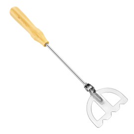 SANLIKE Frame Semikiser, Komase Mageller, Stainless Steel Sprinkle Bait, Makiye, Krill Mix, For Maze Fishing, Wooden Handle Handle, Separate Type