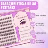 Kit Diy Extensión De Pestañas Autoadhesivas Con Pinzas