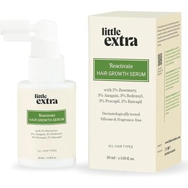 Reactivate Hair Growth Serum With 2% Rosemary, Anagain, Redensyl, Procapil And Baicapil, 30Ml Bottle, For All Hair Types, 100 Grams