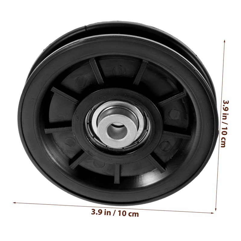 Kisangel 3pcs Fitness Pulley Wheel Replacement for Gym Accessories Cable
