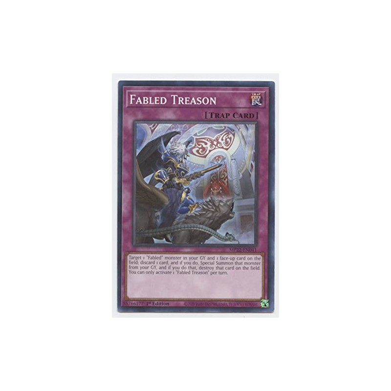 Fabled Treason - MP22-EN041 - Common - 1st Edition