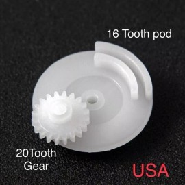 JS Parts Dodge Ram Cummins (1990-1993) Odometer repair kit: 20Tooth gear with16Tooth pod