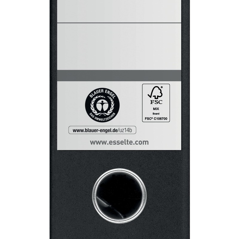 Esselte A4 Lever Arch File 75 mm Spine Width Black