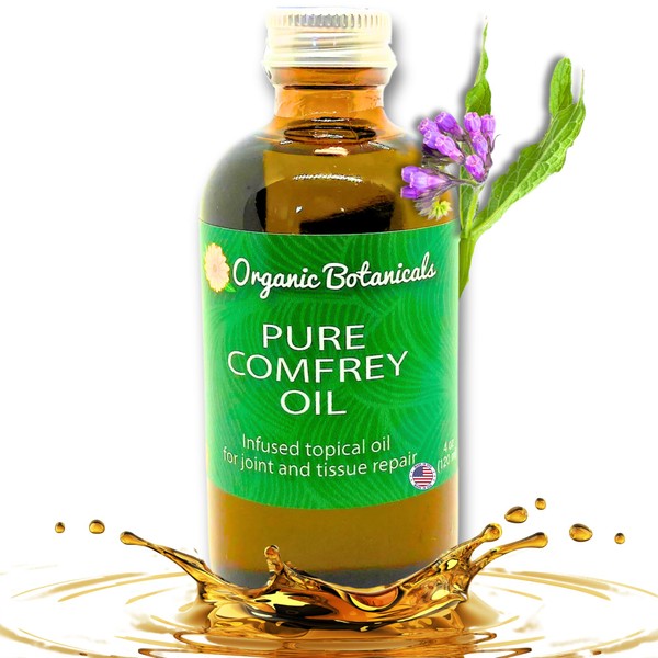Organic Botanicals Pure Comfrey Leaf Infused Oil - Skin Care