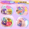 xinrongda 4Pcs Ice Cube Stress Ball Sensory Toys for Kids