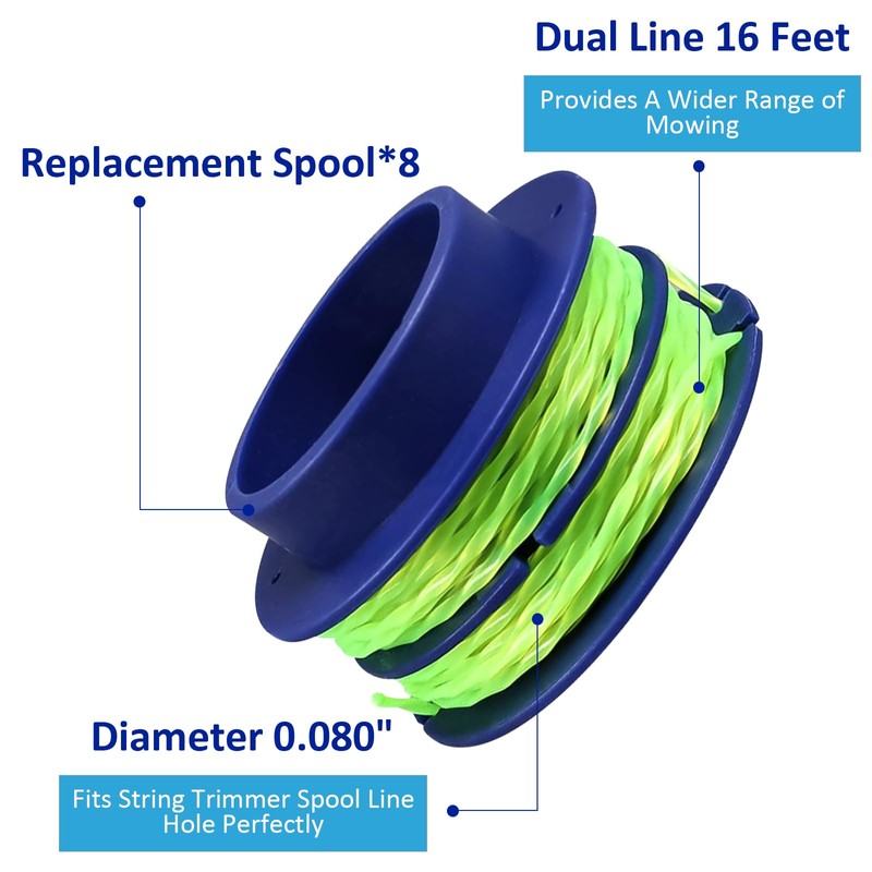 Cilivo KLS124-03 KST1124B-03 Compatible with Kobalt 24-Volt Max Weed Wacker