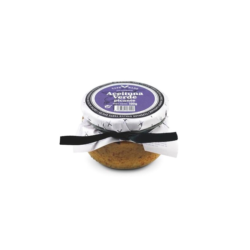 Don Gastronom. Green Olive and Spicy Pepper Tapenade. 100g (3.52oz).