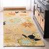 Safavieh Four Seasons Collection FRS472A Hand-Hooked Floral Runner, 2' x