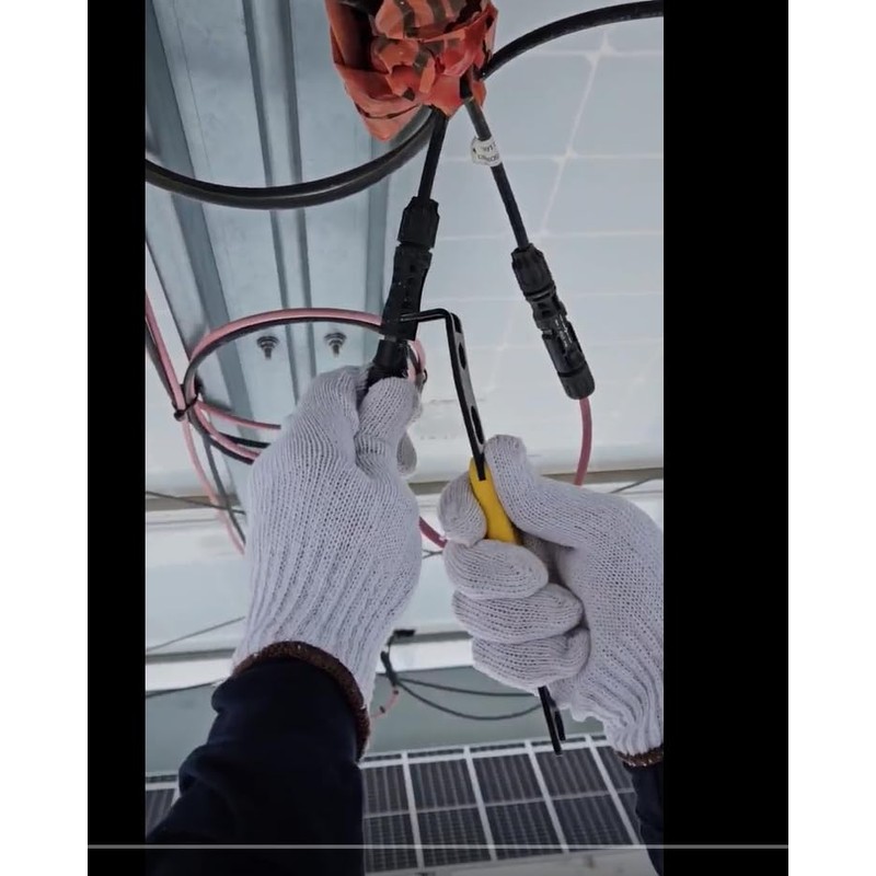 Rack-A-Tiers Solar Serpent 5-in-1 Multipurpose Solar Connector Tool for MC4,