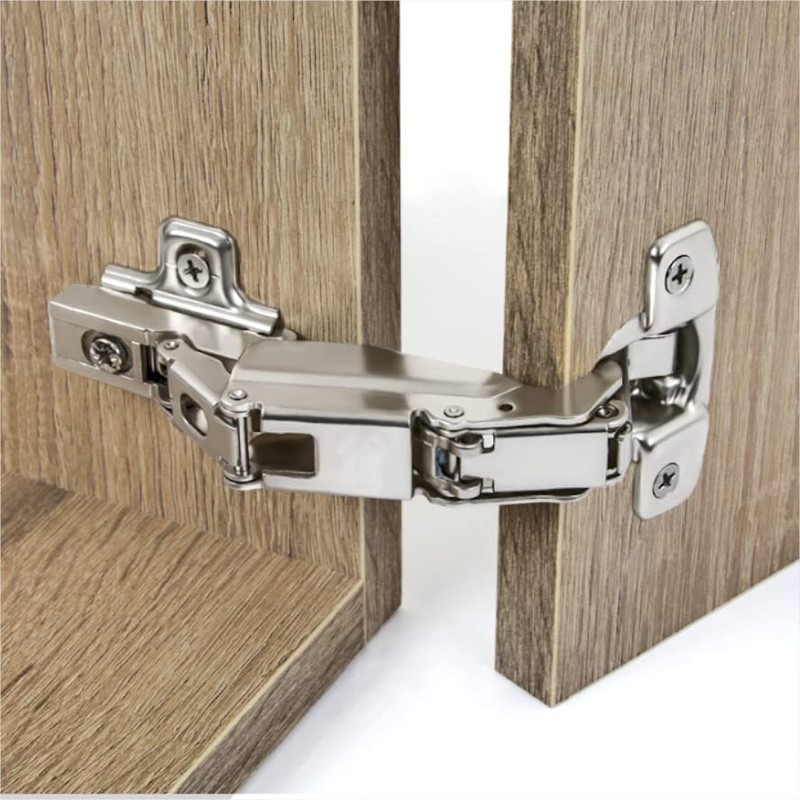 ANGSTROM 1-Pack Lazy Susan Cabinet Hinges, Full Overlay Soft-Closing Concealed