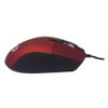 NACEB TECHNOLOGY MOUNCB420 Mouse Na-0115R, Rojo, 6 Botones, Alámbrico, Óptico,